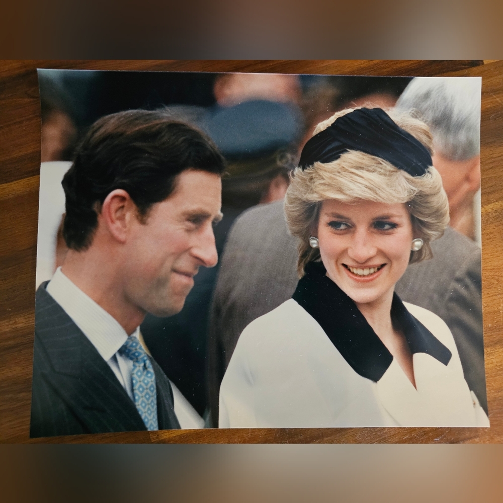Princess Diana and Charles 8x10 Photograph
